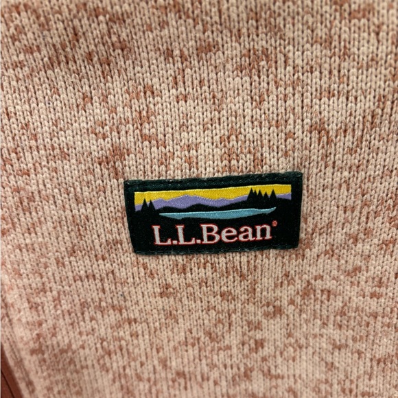 Women’s L.L. Bean Sweater Fleece Full Zip Jacket, Size Small - Picture 3 of 6